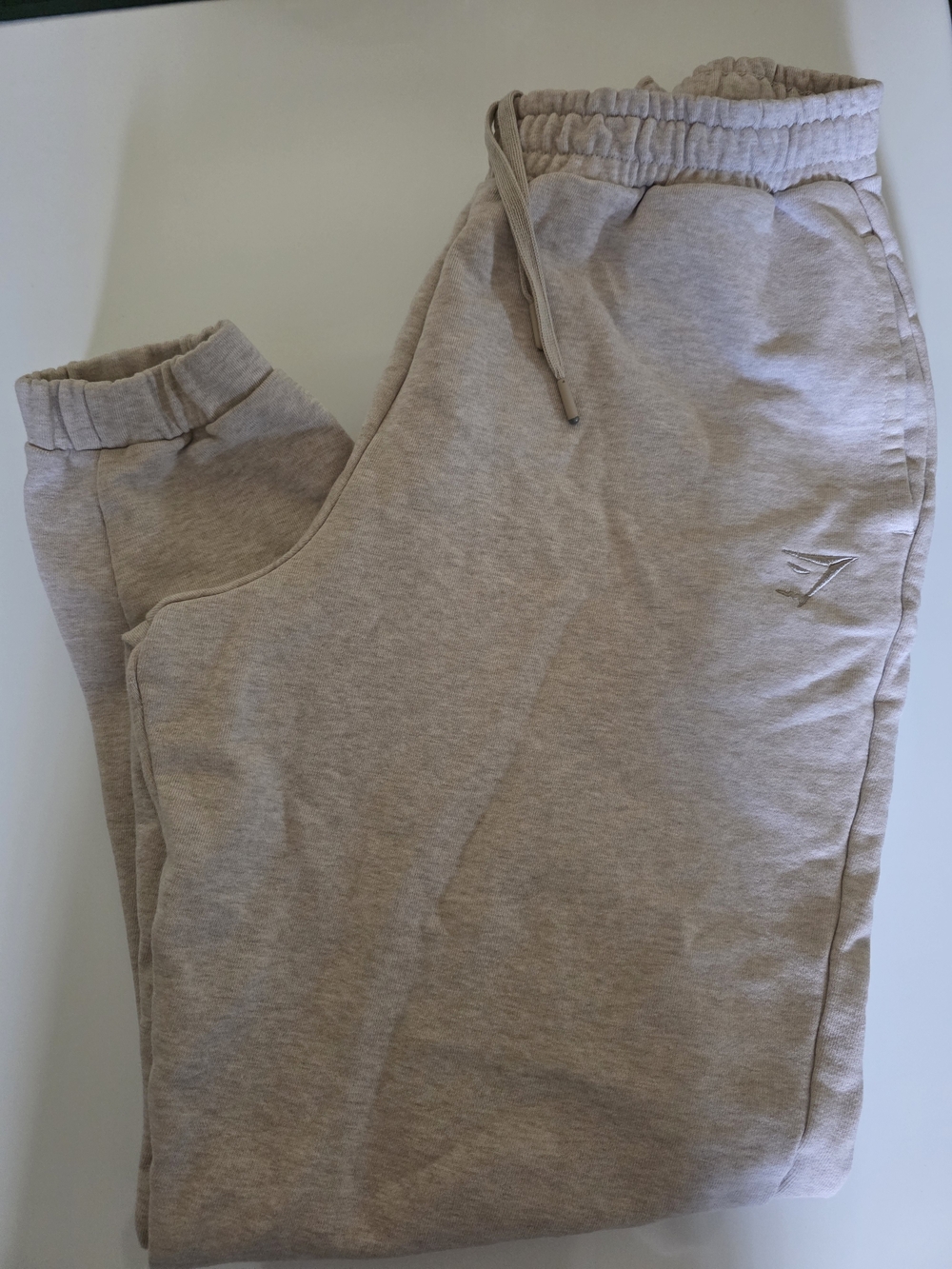 Gymshark Beige/Taupe Overisized Jogger Sweatpants